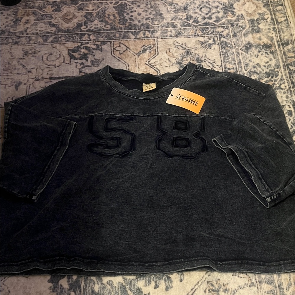 Cropped Graphic T